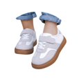 thumbnail image 2 of YunPes Toddler Boys Girls Non-Slip Skate Sneakers Casual Flat Athletic Shoes with Hook & Loop Strap School & Outings Walking, 2 of 8