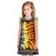 thumbnail image 1 of Fotbe Halloween Fruit Platter Vestido de Dormir para Niñas de 3 a 10 Años, Mangas Cortas, Estilo Princesa, Pijama Camisón con Mangas Voladas-Small, 1 of 6