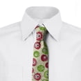 thumbnail image 2 of Abstract Necktie, Surrealistic Floral, Dress Tie, 3.7", Multicolor, by Ambesonne, 2 of 3