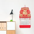 thumbnail image 4 of PBPBOX Traditional 2025 Lunar Wall Calendar Red Snake Year Hanging Planner for Home, 4 of 8