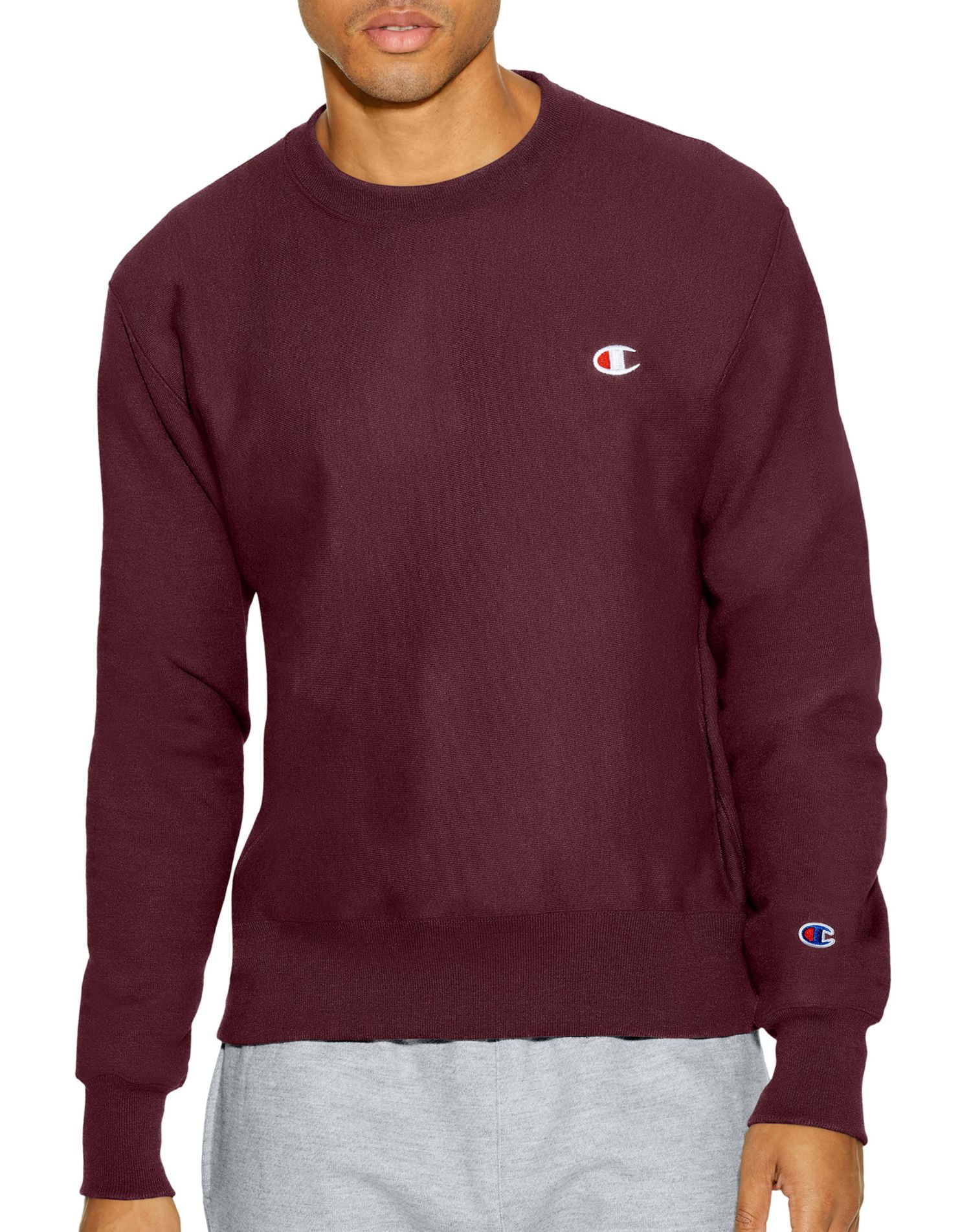 team maroon champion hoodie