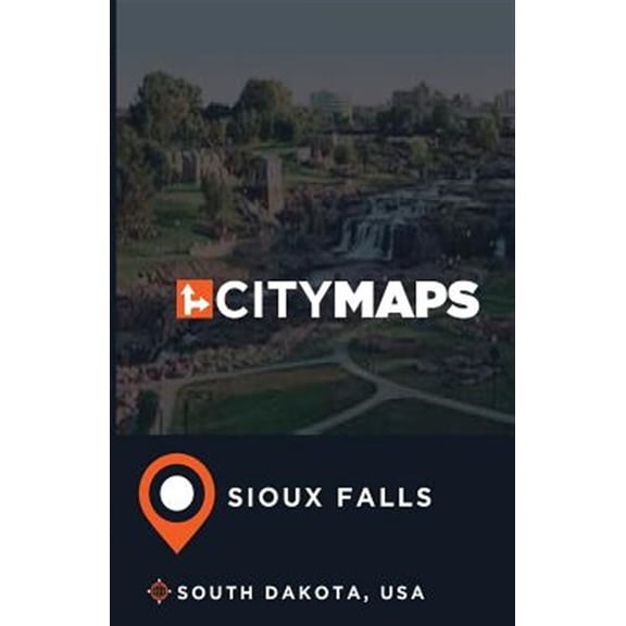 Pre-Owned City Maps Sioux Falls South Dakota, USA