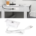 thumbnail image 1 of Recessed Power Strip with 2 AC Outlets 2 USB Ports Furniture Embedded Power Socket 1.5m Cable US Plug 125V Efficient and Space Saving, 1 of 7