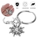 thumbnail image 5 of Llavero de sol, estrella y luna. Llavero premium. Adorno colgante especial. Soporte para llaves., 5 of 8