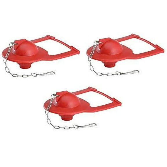 Korky 2011BP Hinge Flapper For Kohler Toilet Repairs - Replaces Kohler Parts 84995 and 1000490 - Made in USA (3-(Pack))