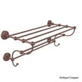 thumbnail image 3 of Prestige Monte Carlo Collection 24-in Train Rack Towel Shelf in Satin Chrome, 3 of 5