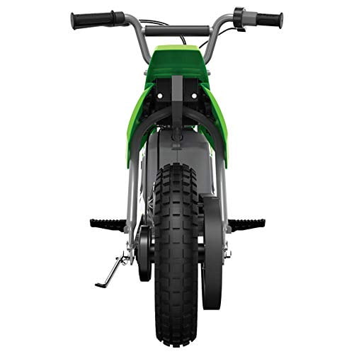 Razor MX400 Fusée de Saleté Enfants Roulent sur 24V Électrique Jouet Motocross Moto Dirt Bike, des Vitesses jusqu'à 14 MPH, Vert