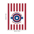 thumbnail image 3 of God Bless America Patriotic American Garden Flag 12x18 Inch Double Sided USA Flag USA 4th July Independence Day Garden Flag for Party Yard Outdoor Decoration Home Farmhouses Decor, 3 of 7