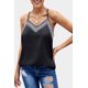 thumbnail image 1 of ABPHQTO Camiseta sin mangas Bermuda negra para mujer, 1 of 5