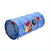Pacific Play Tents Outer Space 4' Tunnel Polyester Play Tent Multi-Color, Child