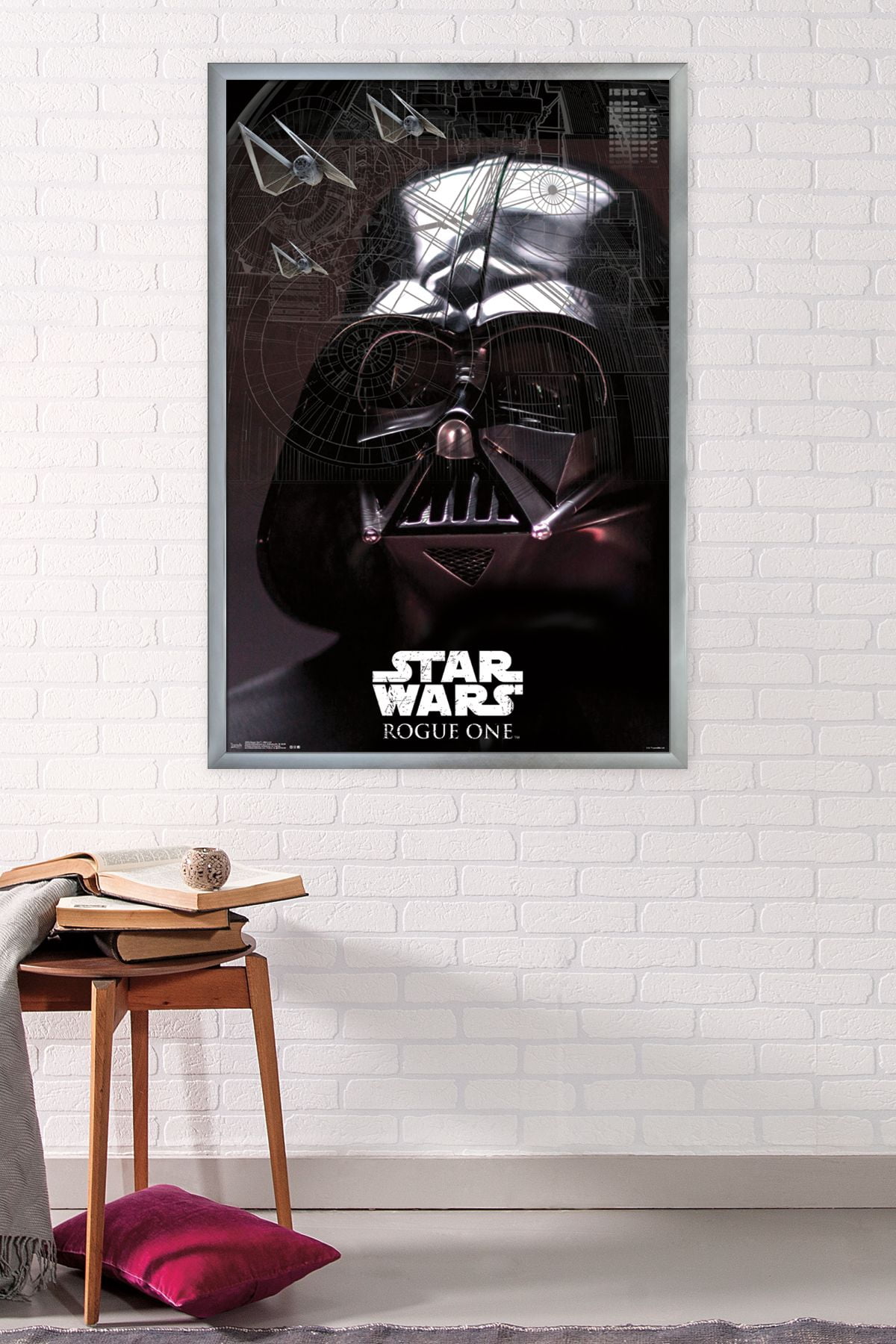 Star Wars: Rogue One - Sith Lord Wall Poster, 22.375" x 34", Framed