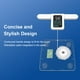 thumbnail image 5 of Báscula inteligente Fitdays para grasa corporal | Tecnología avanzada de 8 electrodos para métricas corporales de IMC/20+ | LED a todo color y alta precisión | Báscula de baño para fitness y pérdida d, 5 of 5