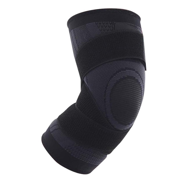 Rodillera de nailon, rodillera de ón deportiva, soporte de , diseño de tejido 3D, protección Cola Soporte de rodilla de tejido 3D