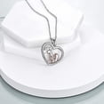 thumbnail image 4 of Collier Fille et Cheval pour Filles Bijoux Cheval Cadeaux pour Femmes 18 Pouces, 4 of 5