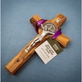 thumbnail image 3 of Saint Benedict 6.25" Wall Cross - Large, 3 of 5