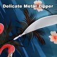 thumbnail image 4 of Flamingo Luxurious Velvet Throw Pillow Covers with Unique Patterns - Set of 2 Pillow Covers and Inserts, 16x16, 18x18, 20x20 Inches for All Occasions, 4 of 6