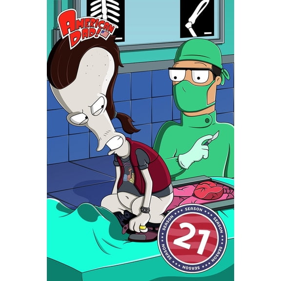American Dad! Season 21 Complete DVD - Animation, Comedy