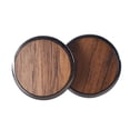 thumbnail image 1 of 1 Pair Wooden Round Sleeve Buttons Delicate Shirt Buttons Durable Cuff Studs, 1 of 9