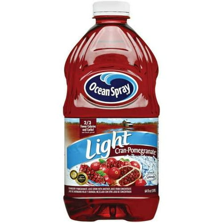 ocean spray light cranberry pomegranate juice drink 64 ocean spray light cranberry juice review