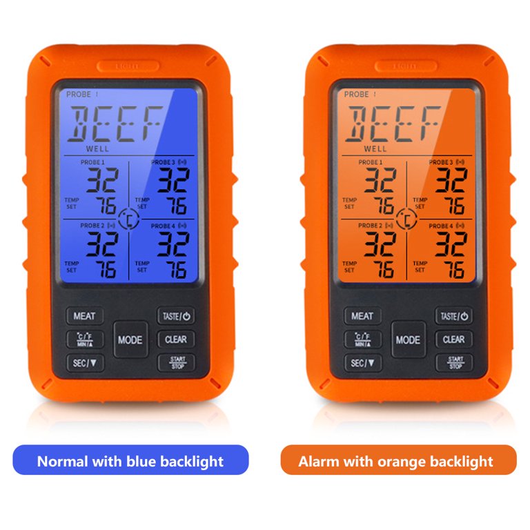 EAAGD Wireless Digital Meat Thermometer - Remote BBQ Kitchen