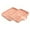 Pink, variant on 2Pcs Silicone Soap Dishes With Drain Spout Wave Groove Drainage Soap Holder Non Slip Soap Tray For Bathroom Shower Kitchen Sink(Grey-12Cm)