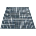 thumbnail image 3 of eCarpetGallery Modern Living Room Area Rug, 7'10" x 10'2", Petrol, Tessa, 3 of 9