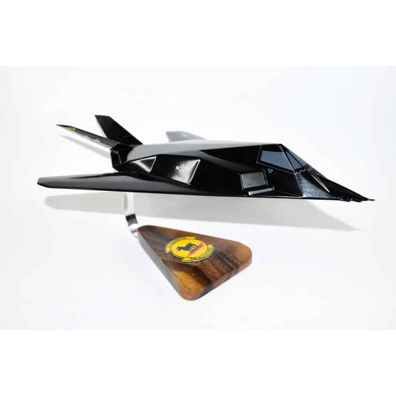 Lockheed Martin® F-117 Nighthawk®, 8th Fighter Squadron , Mahogany Scale Model