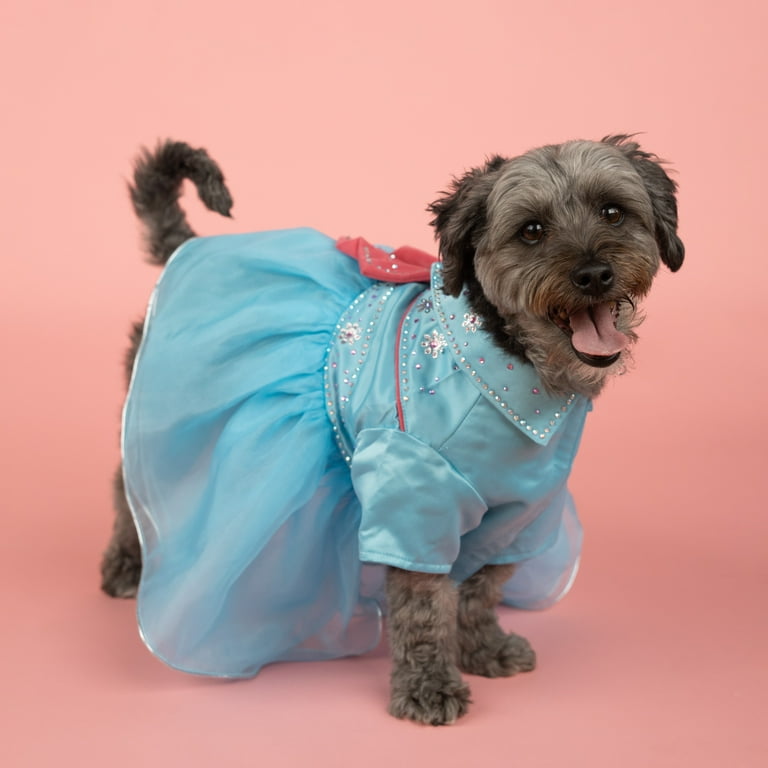 dog dress blues Blue Frilly Dress for Dogs main image 1