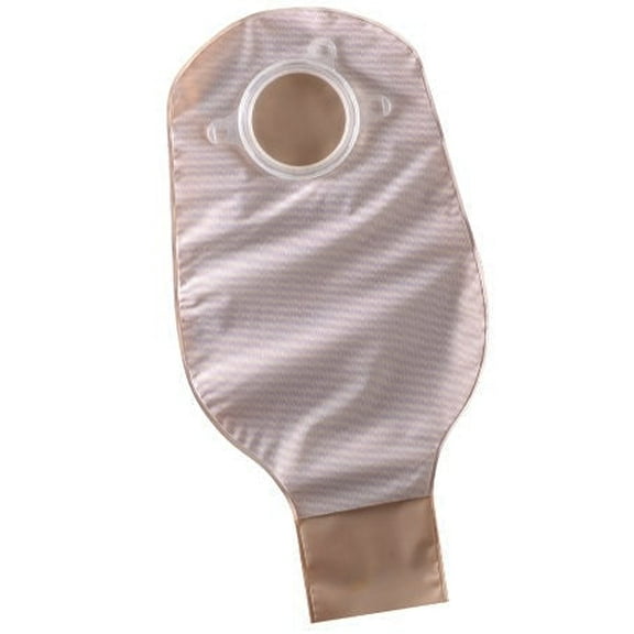 Sur-Fit Natura Two-Piece Transparent Colostomy Pouch Drainable, Vinyl, 12 Inch Length, 1½ Inch Flange