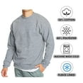 thumbnail image 3 of 3-Pack Men's Crew Neck Fleece-Lined Pullover Sweatshirt (S-2XL), 3 of 4