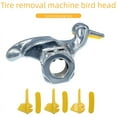 thumbnail image 1 of Herramienta de desmontaje de neumáticos, pelador de neumáticos de alta resistencia y duradero, pelador de neumáticos con cabeza de pájaro, pelador de neumáticos de 30 mm + 3 juegos de almohadillas, 1 of 5