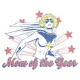 thumbnail image 2 of Women's Marvel Captain Marvel Mom of the Year  Graphic Tee White Large, 2 of 4