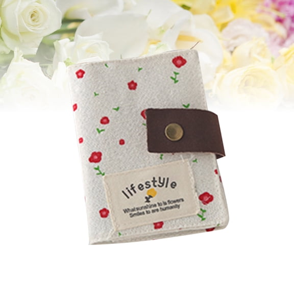 Tineasur 1Set Women's PU Wallet Portable Card Holder in Multi Color with Holds ID Cards for Daily Use