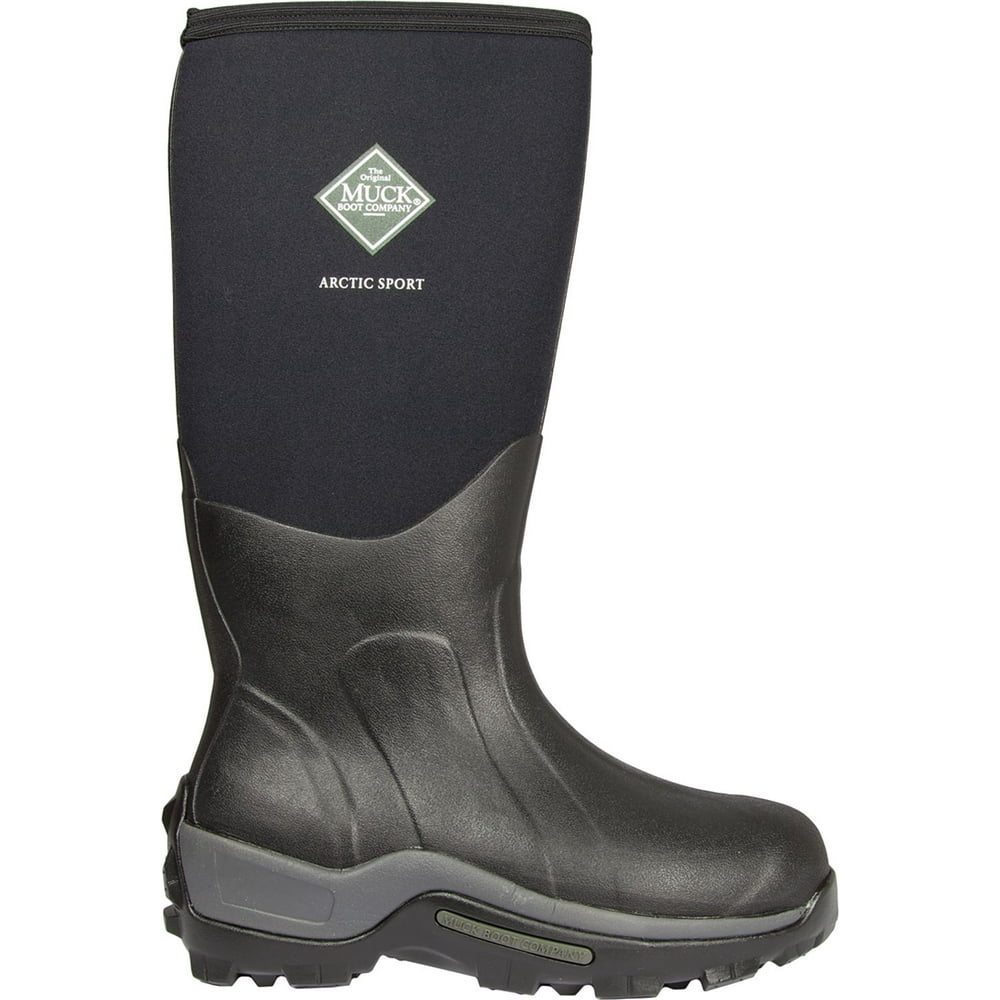 Muck Boot Company - Muck Boot Arctic Sport Rubber High, Black, Size 7 M ...