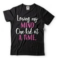 thumbnail image 2 of Losing My Mind One Kid At A time Tee Mom Shirt Gift For Mom Mama Shirt Gift For Mother Gift Ideas (Large Military Green), 2 of 6