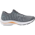 thumbnail image 6 of Mizuno Men's Wave Rider 25 Waveknit™ Running Shoe, Size 14, Trooper-Turbulence (Trtu), 6 of 8