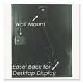 thumbnail image 5 of Leatherette Document Frame, 8-1/2 X 11, Black, Pack Of Two, 5 of 5