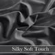 thumbnail image 5 of Cortinas RYB HOME de terciopelo gris, 213 x 213 cm, supersuaves, 2 unidades, 5 of 7