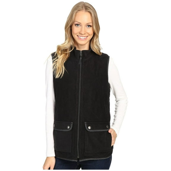 Royal Robbins Women's Foxtail Fleece Vest,JET BLACK ,Small