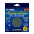 thumbnail image 1 of Blue Dolphin 5 x 5 in. Sanding Kit Sandpaper Refills Medium/Fine  - 10 Pieces, 1 of 4