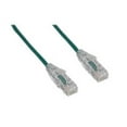 thumbnail image 1 of 15 ft. Cat6A Slim Ethernet Patch Cable with Pure Copper & Snagless Molded Boot, Green, 1 of 1