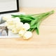 thumbnail image 1 of Flores de tulipán artificiales BuyWeek Mini tulipanes realistas de PU, 1 of 1