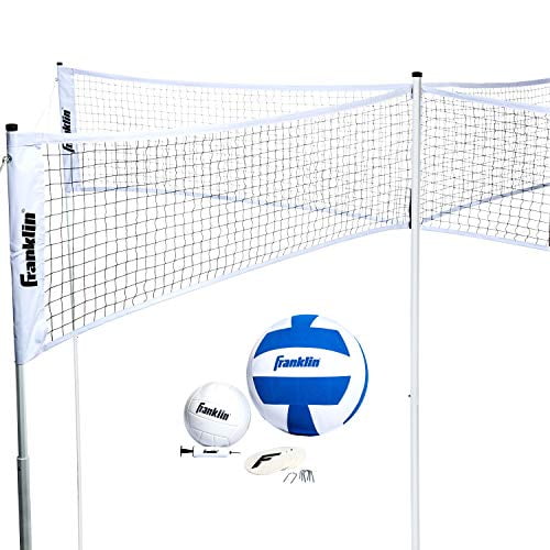 Set de voleibol Franklin Sports Quad Volleyball 4 con accesorios