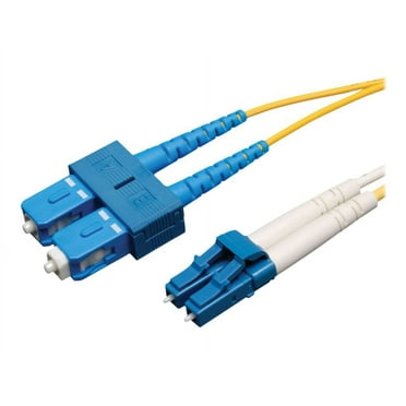 Tripp Lite 20m (65ft) Duplex Singlemode 8.3/125 Fiber Patch Cable (LC/SC)
