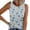 Multicolor Tank Top for Women _s, variant on GNFQXSS Womens Crew Neck Tank Top Print Sleeveless Top Casual Beach Vacation Lightweight Flowy Top Multicolor L