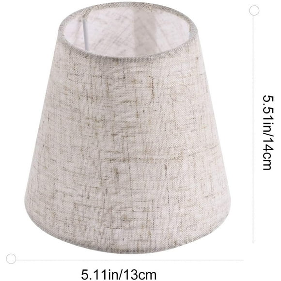 pièce abat-jour en lin abat-jour suspension lampe applique accessoires lampe cache-poussière petit abat-jour pour lampe de table et lampadaire