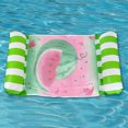 thumbnail image 4 of Hamaca De Agua Colchón de aire inflado, accesorios cómodos y duraderos para piscinas (sandía), 4 of 7