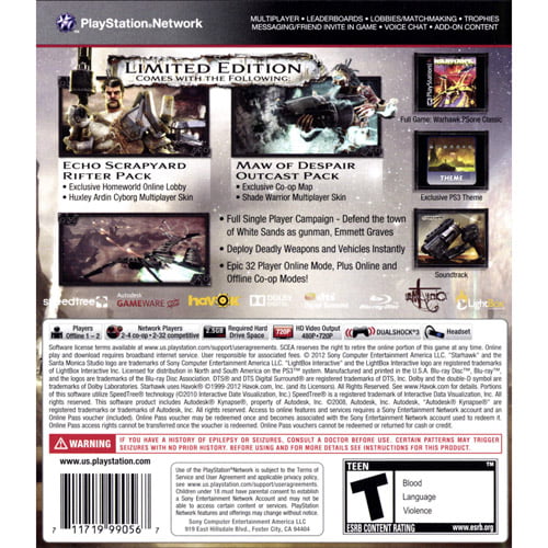 Jogo Starhawk Para Playstation 3 Ps3 Exclusivo Sony na Americanas Empresas