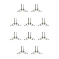 thumbnail image 1 of Scienceny Cepillo para bordes, Robot, herramienta de limpieza al vacío, accesorios para el hogar, accesorios mejorados multiusos, trapo de 1 par de cepillos laterales 10piezas, 1 of 6
