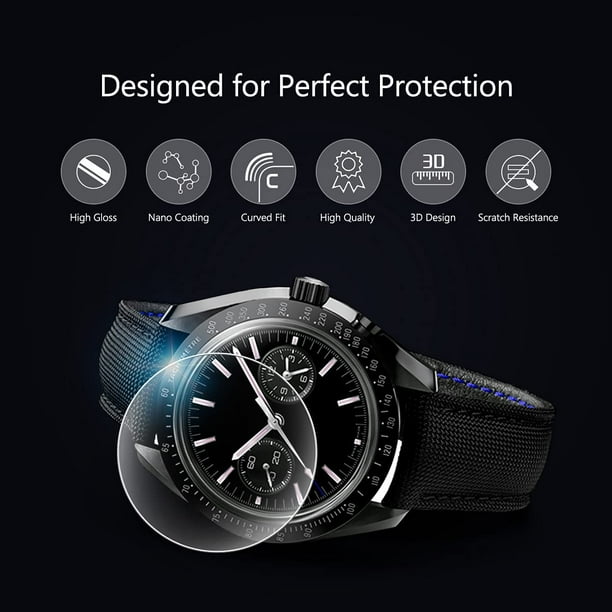 Wrist watch screen protector clearance